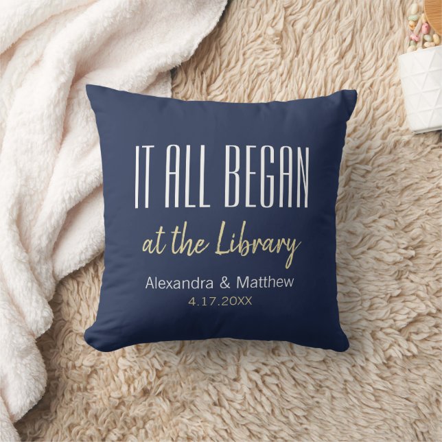Where It All Began Throw Pillow (Blanket)