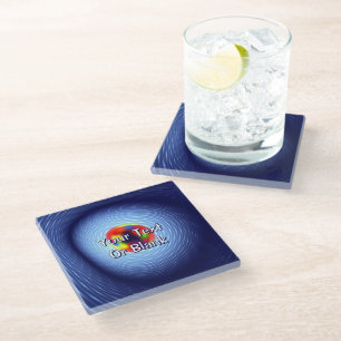 Where Jelly Beans Are Born Glass Coaster