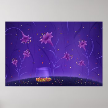 Where Jelly Beans Are Born Poster by vladstudio at Zazzle