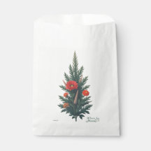 Where Joy Blooms Favor Bags | holiday Gift Bags