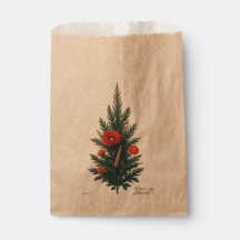 Where Joy Blooms Favor Bags | holiday Gift Bags