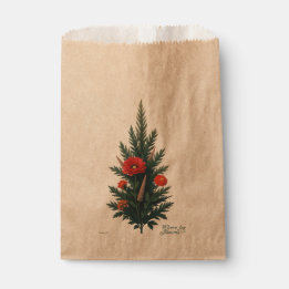 Where Joy Blooms Favor Bags | holiday Gift Bags