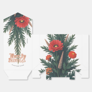 Where Joy Blooms Favor Box | holiday . Christmas