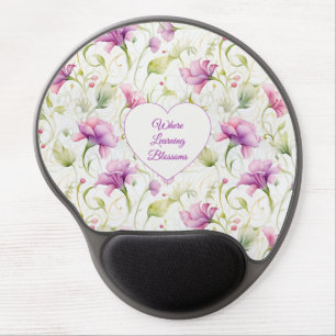 Where Learning Blossoms Gel Mouse Pad