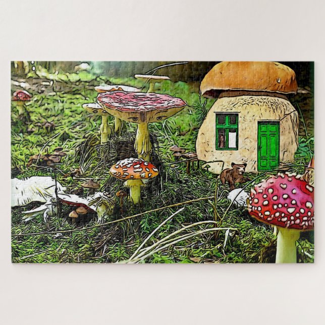 Where Leprechauns or where the little people Live. Jigsaw Puzzle (Horizontal)