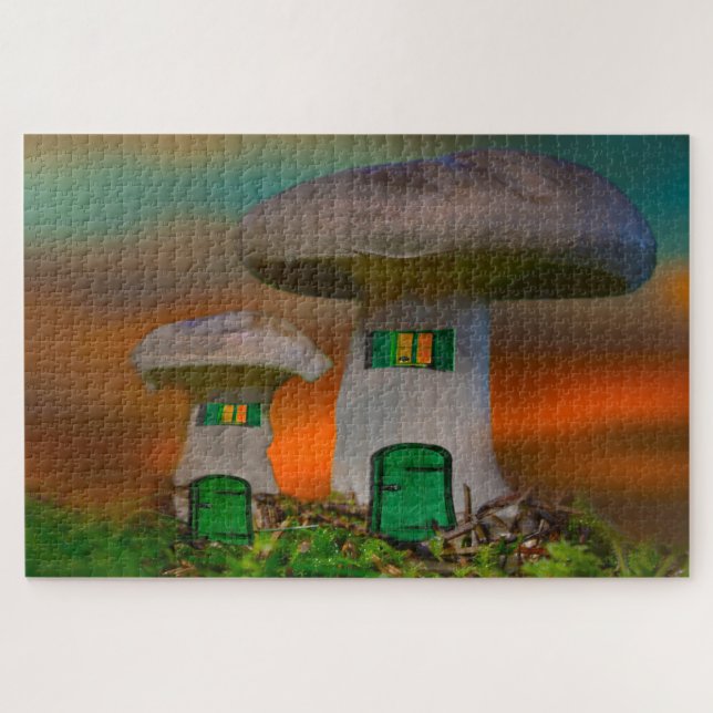 Where Leprechauns or where the little people Live. Jigsaw Puzzle (Horizontal)