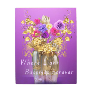 Where Light Becomes Together – Metal Wall Art