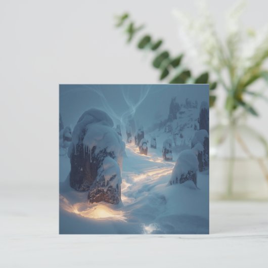 Where Light Wanders in Winter (Standing Front)