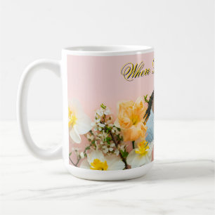 Where Love Blooms Mug Spring Romance Photo Mug