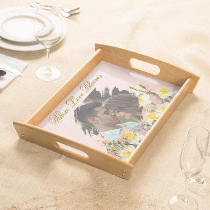 Where Love Blooms Tray   Spring Romance Serving 