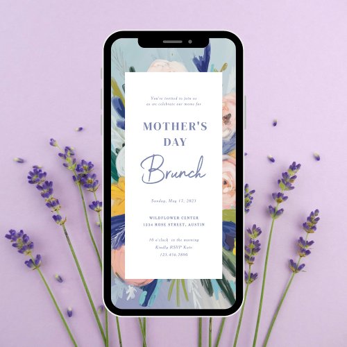 Where Love Grows Mothers Day Brunch Invitation