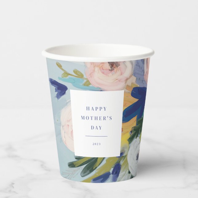 Where Love Grows Mother's Day Paper Cups (Front)