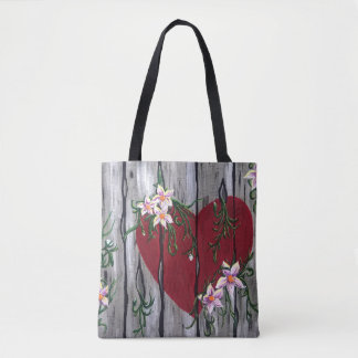 Where Love Grows Tote Bag