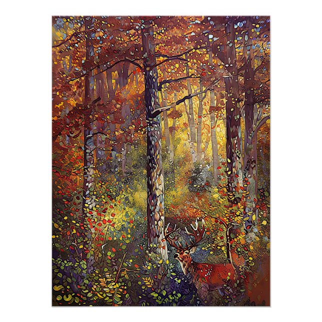 Where Magic Hides - Woodland Landscape             Poster (Front)