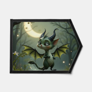 Where moonbeams dance, little mischief awakens.  pennant