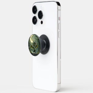 Where moonbeams dance, little mischief awakens. PopSocket