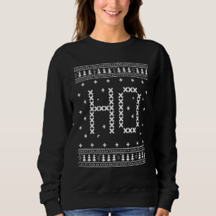 Where My Ho's At Ho Matching Couple Santa Ugly Chr Sweatshirt