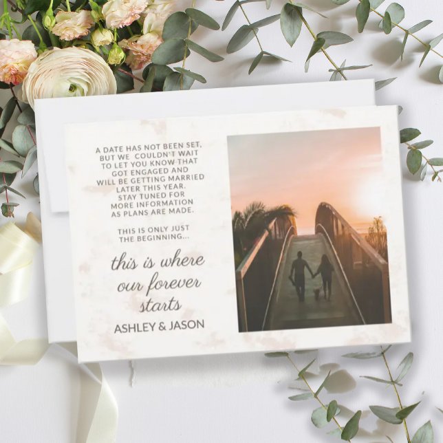 Where Our Forever Starts Engagement Announcement (Creator Uploaded)