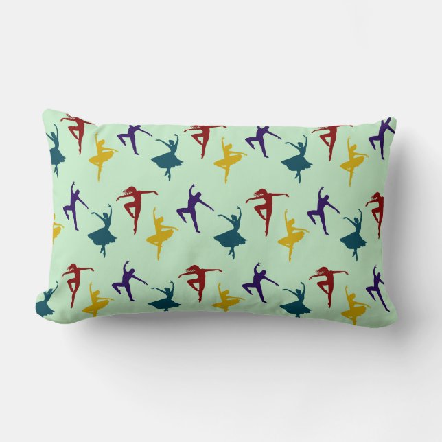 Where Passion Meets Precision Lumbar Pillow (Front)