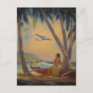 Where Progress and Romance Meet Postcard