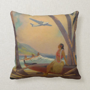 Where Progress and Romance Meet Throw Pillow