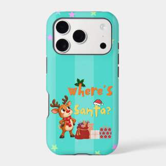 Where’s Santa Christmas iPhone Case – Cute Holiday