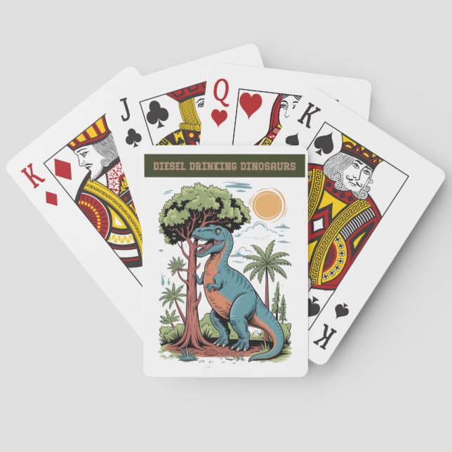 Where’s the meat gone poker cards (Back)