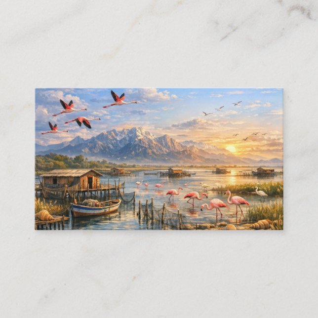 Where Salt Meets the Current Business Card (Front)