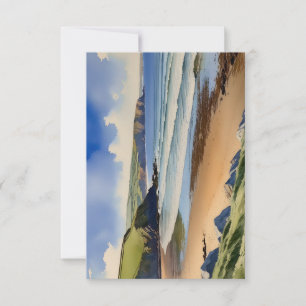 “Where Sky Meets Quiet Sand” – Devon Seascape