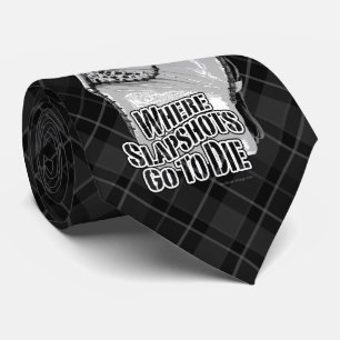Where Slapshots Go To Die (Hockey) Neck Tie