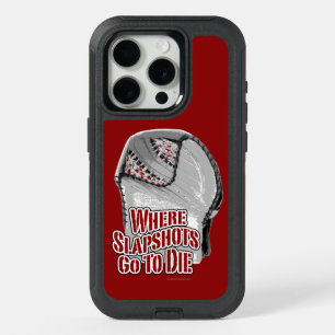 Where Slapshots Go To Die (hockey) iPhone 15 Pro Case