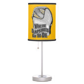 Where Slapshots Go To Die (Hockey) Table Lamp (Right)