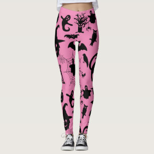 Where Spooky Meets Sophistication, Halloween Theme Leggings