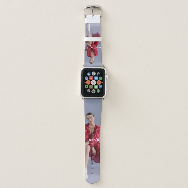Where Style Meets Technology: The Designer Apple S Watch Band (Front)