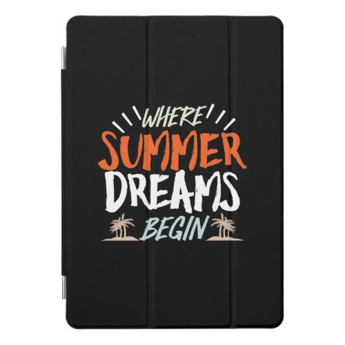 Where Summer Dreams Begin Celestial Beach Night iPad Pro Cover