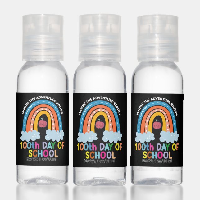 Where The Adventure Begins 100th Days Smarter  Hand Sanitizer (Set)