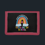 Where The Adventure Begins 100th Days Smarter  Trifold Wallet<br><div class="desc">Where The Adventure Begins 100th Days Smarter Rainbow</div>