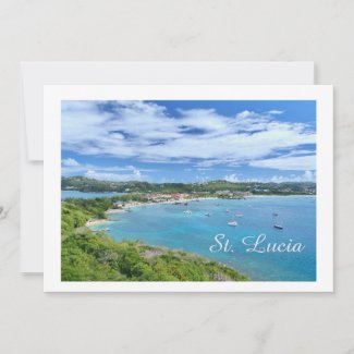 Where the Atlantic and Caribbean Meet In St. Lucia
