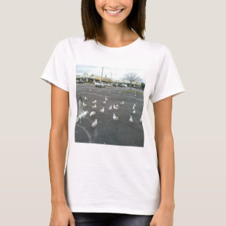 Where the beach for the seagulls T-Shirt