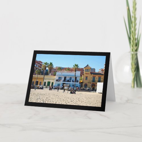 Where the City Meets the Sand Card