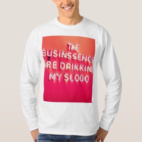 Where the corporate world meets the macabre Drin T_Shirt