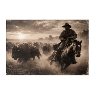 Where the Dust Meets the Sun Acrylic Print