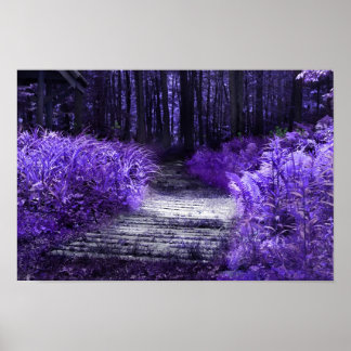 where the fae play, Framed Print