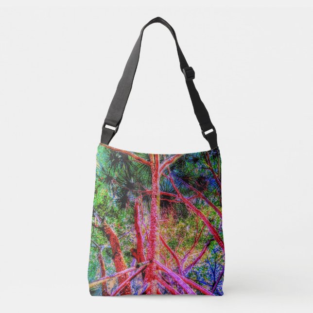 Where the Hala/Hapa Orange, tote crossbody  (Front)