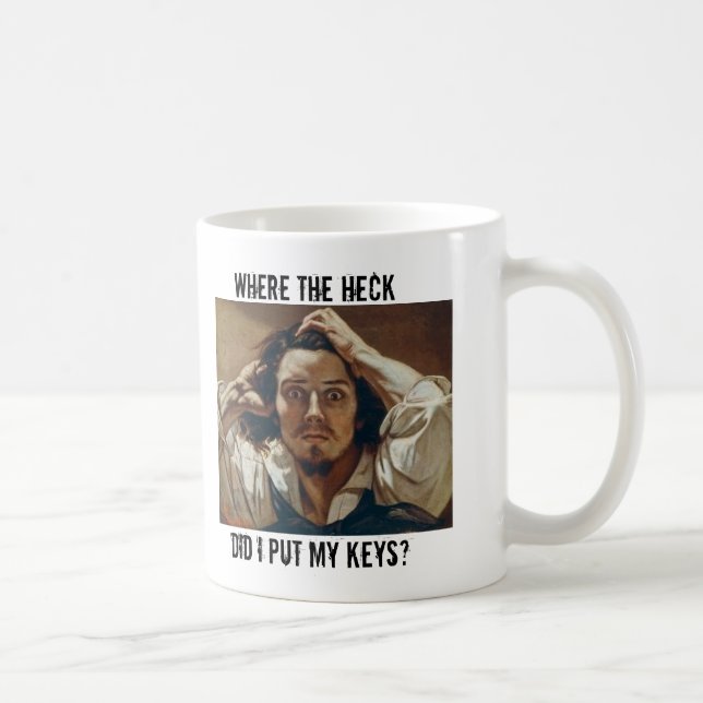 Where the heck did I put my keys? Coffee Mug (Right)