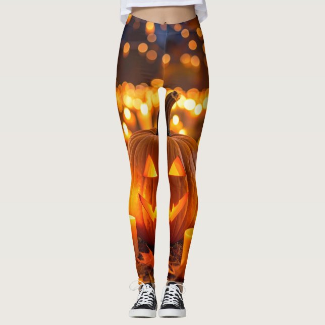 Where the Lanterns Laugh Leggings (Front)
