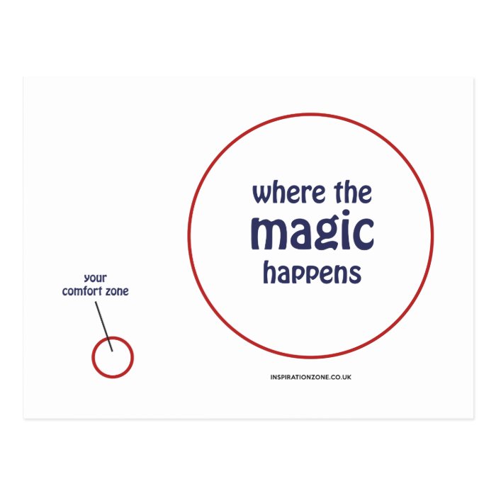 'Where The Magic Happens' Postcard