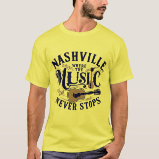 Where the Music Never Stops T-Shirt