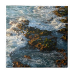 Where the Ocean Meets the Rocks Ceramic Tile
