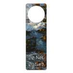 Where the Ocean Meets the Rocks Door Hanger